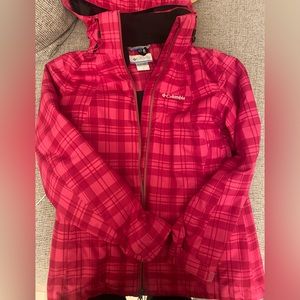 Like new Columbia pink jacket size M